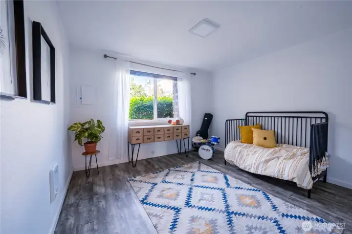 Nice green views out second bedroom