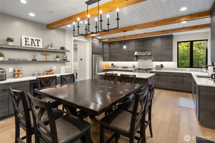 Dining Area with bar area