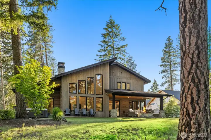 Back of home view