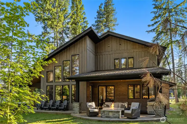 Back of home view