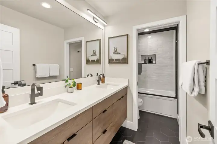 Full bathroom upstairs
