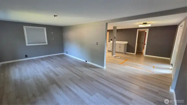 The home is currently undergoing a complete renovation with quality finishes throughout, providing an excellent opportunity for immediate occupancy or rental income upon completion.