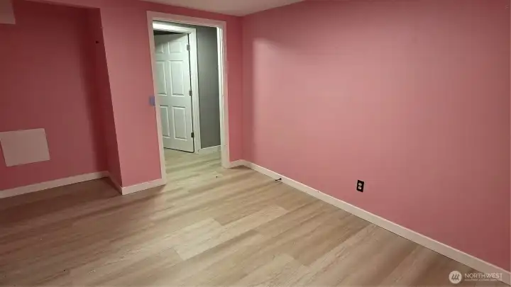 Another perspective of Bedroom #2, offering a closer look at the updated space.
