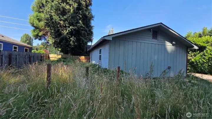 View from the back of the property.