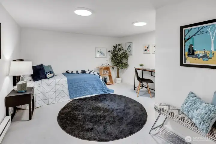 Bedroom in Finished Basement Bedroom in Finished Basement