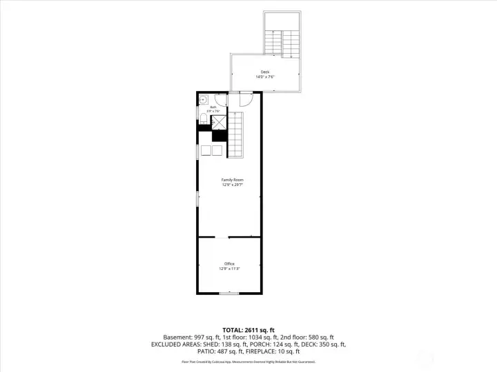 Upper Level Floor Plan Upper Level Floor Plan