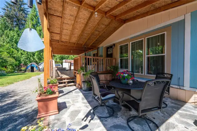 Covered Patio Area