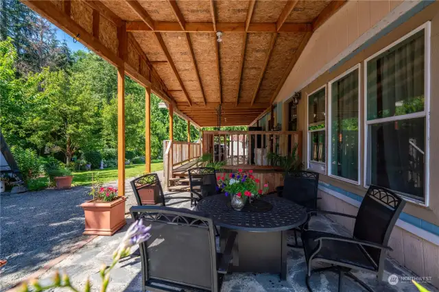 Covered Patio Area