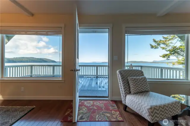 door to deck on main