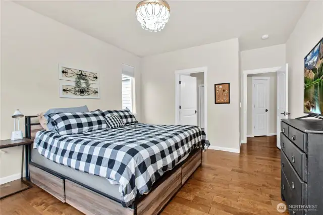 Primary bedroom on main