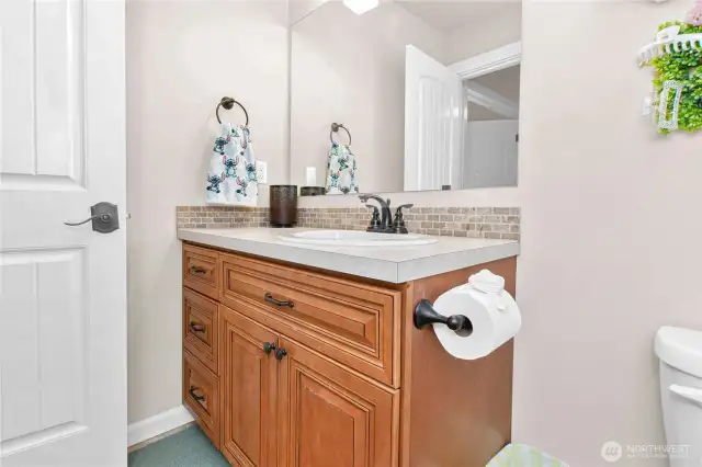Upstairs bathroom