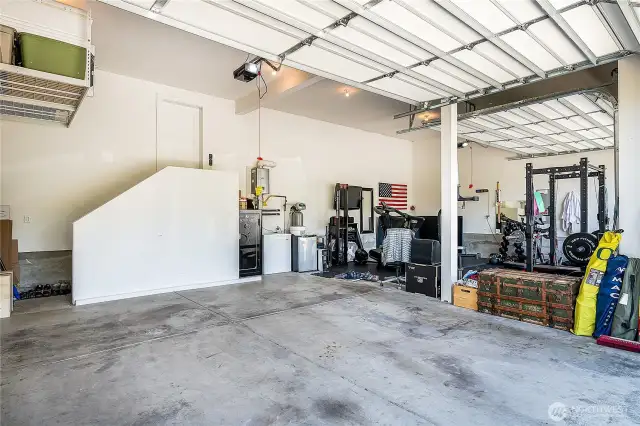 Enviable 4-Car Garage