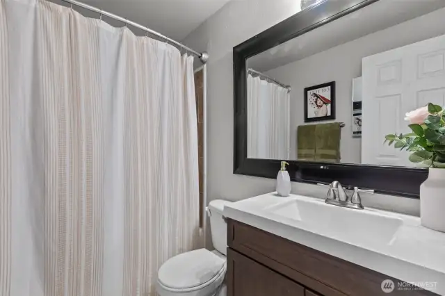 Bottom floor full bathroom
