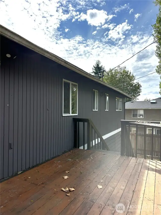 Deck off Dining Room