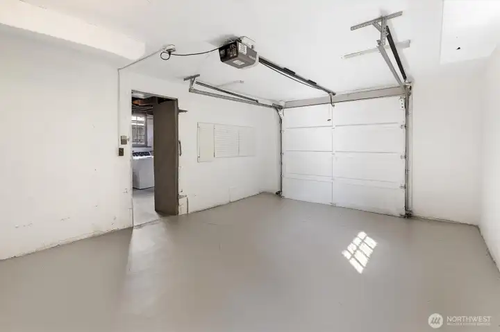 Large garage with alley access
