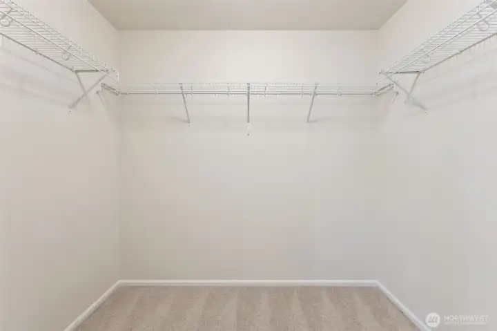 Primary Walk in closet