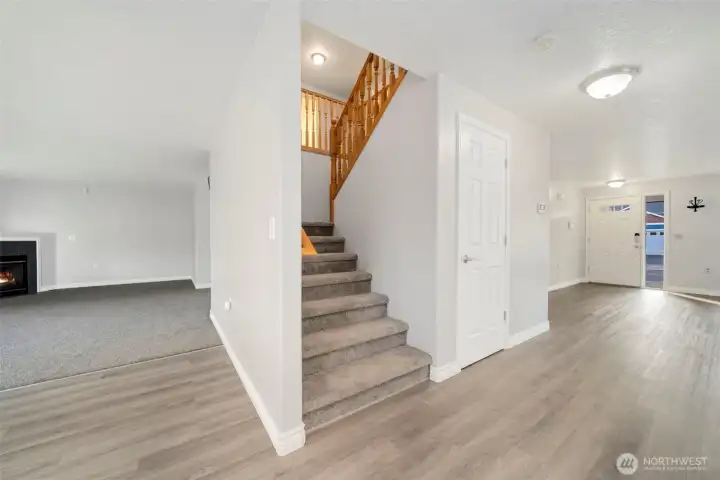 Staircase - to Upper Level