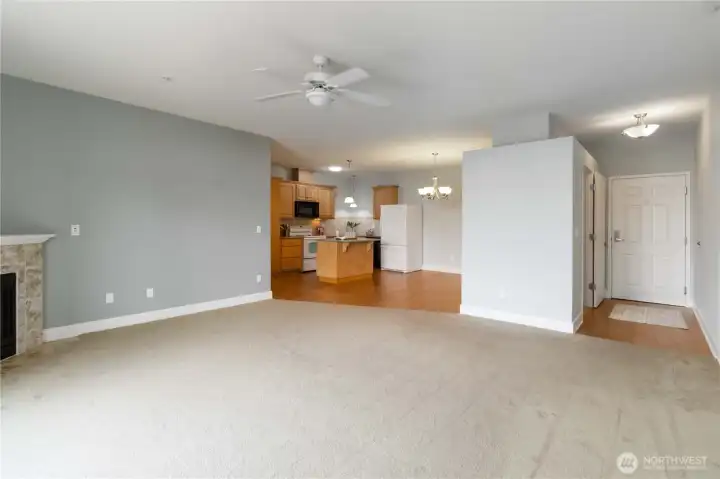 View Looking Back from Slider