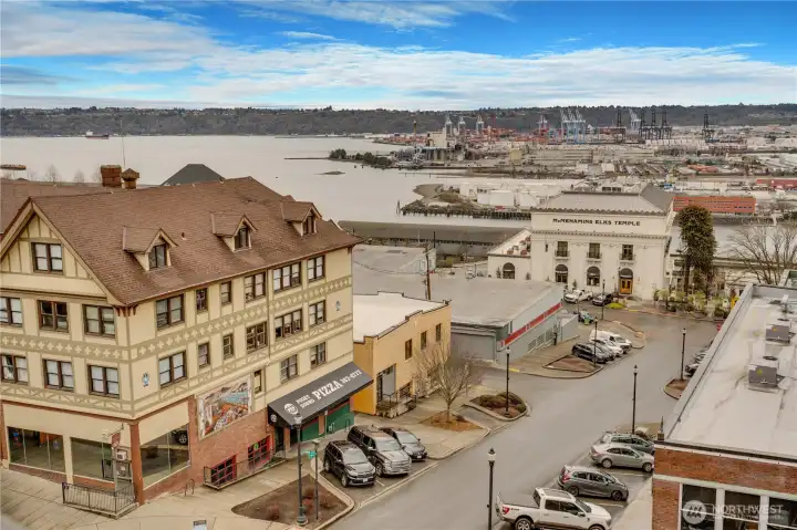 Commencement Bay - Thea Foss Waterway & Brown's Point.