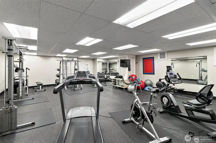 Condo Gymn w/ new flooring - 2nd Floor