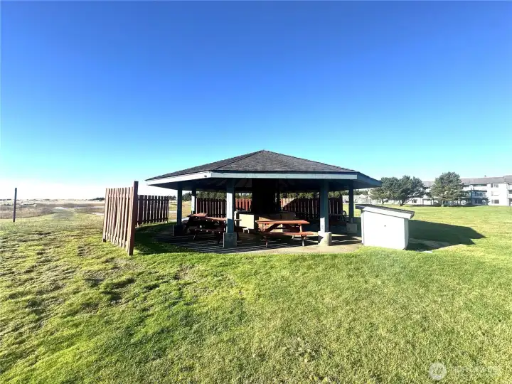 Gazebo w/ BBQ's