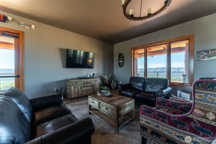 Community lodge - living room