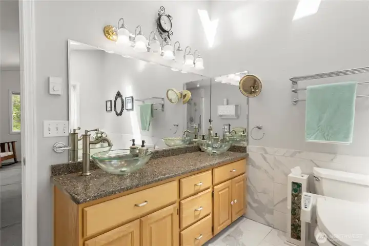 Attached Primary bathroom