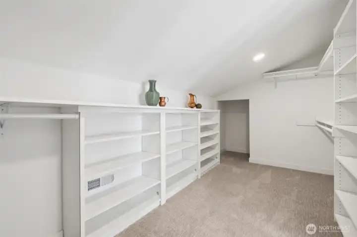 Closet #1 for Upstairs Primary Bedroom