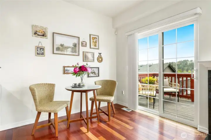 Territorial View from deck.