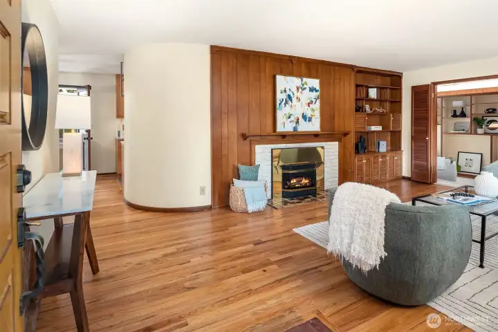 warm and welcoming wood floors have all been newly refinished. warm and welcoming wood floors have all been newly refinished.