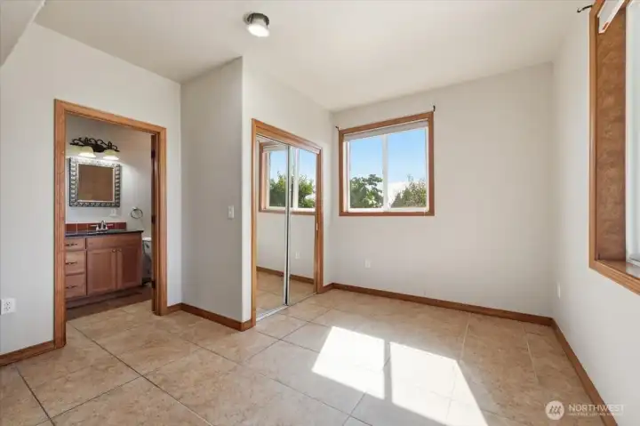 Comfortable guest accommodations offering privacy and easy access to lower-level amenities. Comfortable guest accommodations offering privacy and easy access to lower-level amenities.