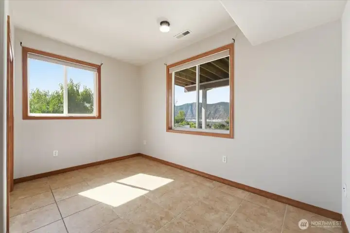 Comfortable guest accommodations offering privacy and easy access to lower-level amenities. Comfortable guest accommodations offering privacy and easy access to lower-level amenities.
