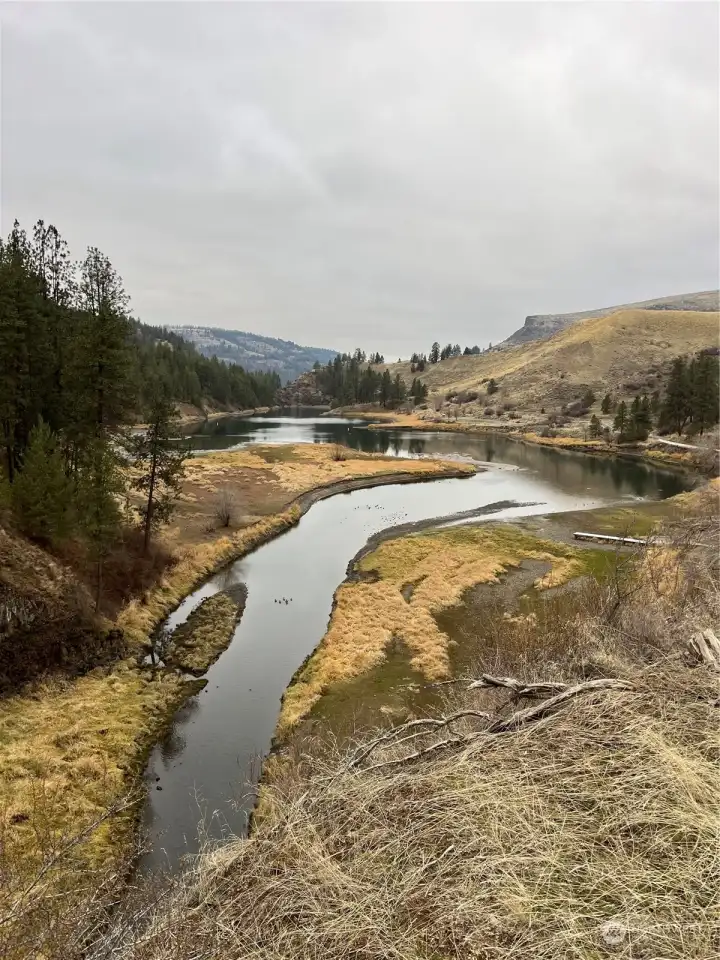 Near Hawk Creek and campground
