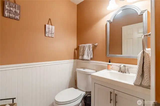 1st floor half bath