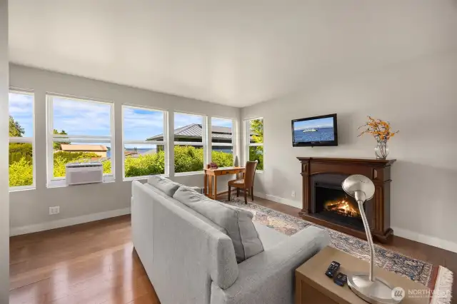 Separate apartment living space