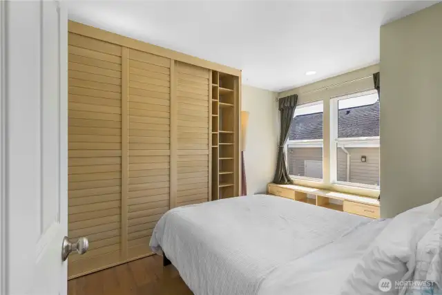 Bedroom in the upstairs living space