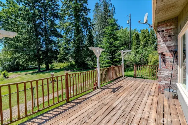 Wrap around porch
