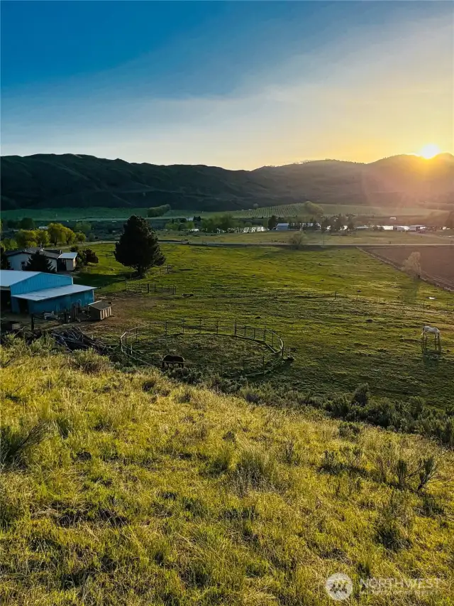 Peaceful sunset views are free everyday here