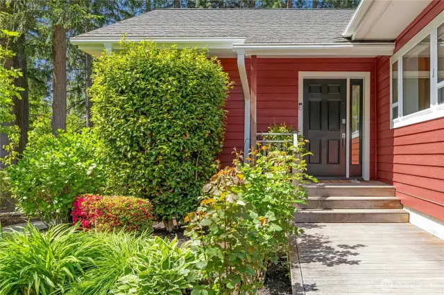 Custom built in 1992, with steel-beam construction, this well-built home has been lovingly maintained and updated throughout its years.