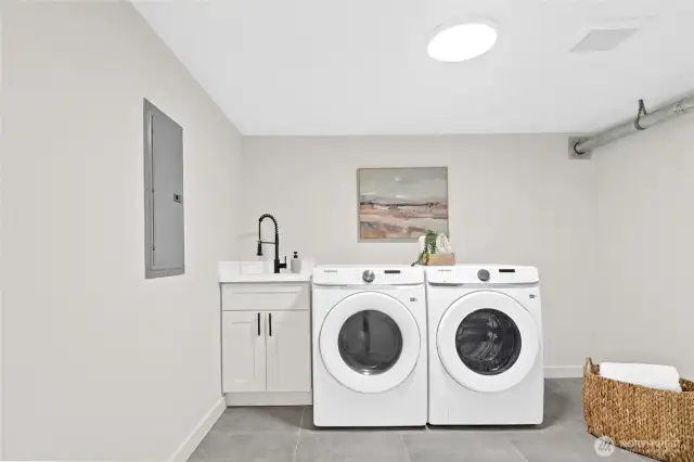 Basement Laundry