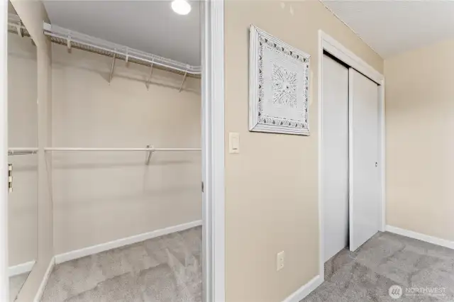 Primary Walk-in Closet