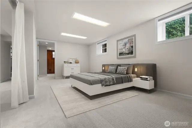 Downstairs multi purpose space