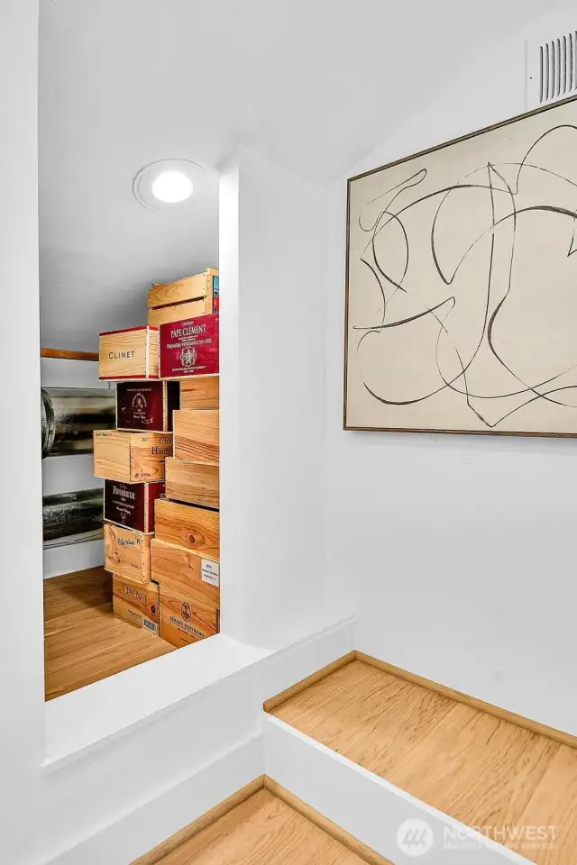 Additional storage in the loft space