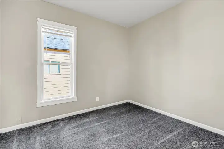 Spacious primary bedroom.