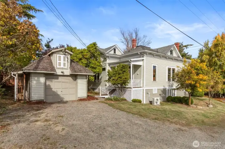 Spacious Corner lot.