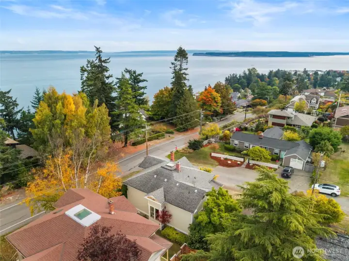 Incredible location with water views!