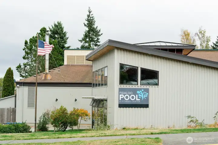 Pool across the street