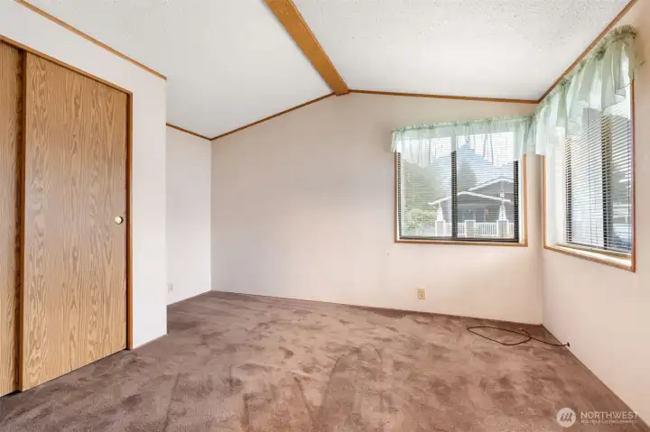 2nd bedroom at the other end of the home.