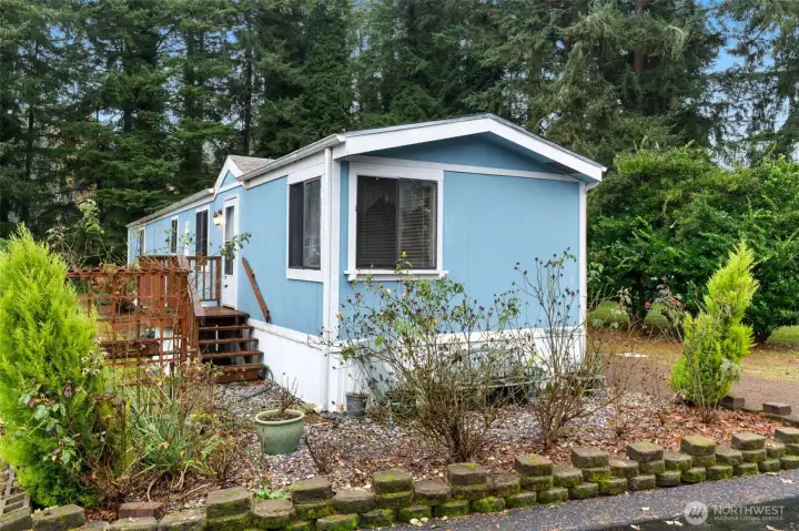 Easy to maintain landscaping.