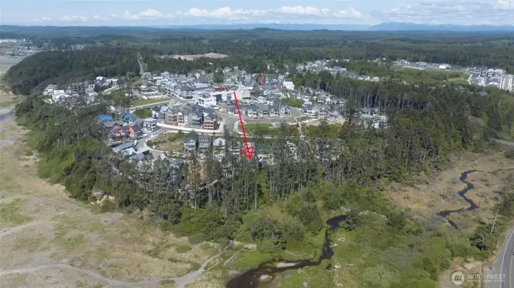 Close to town and the beach!  Can't get better than this!